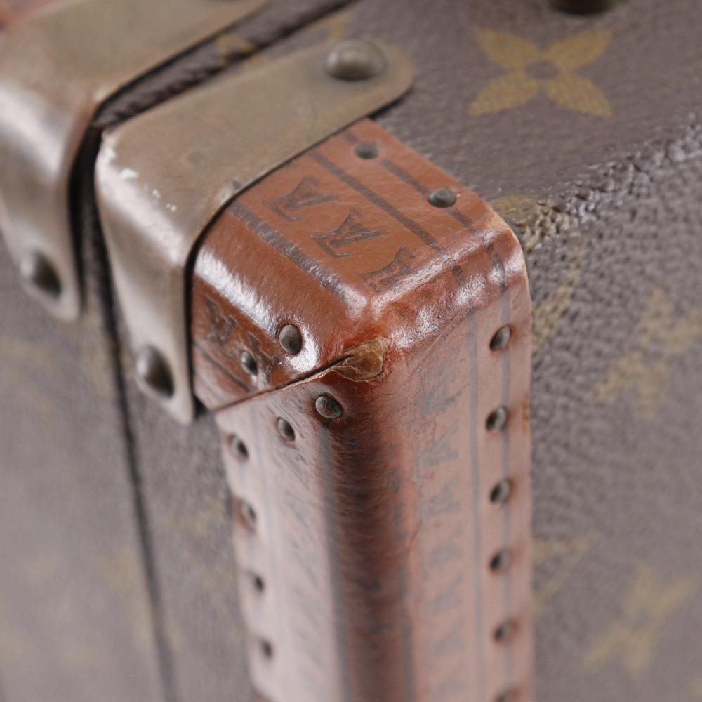LOUIS VUITTON President trunk M53012 Attache case vintage Monogram canvas unisex Used
