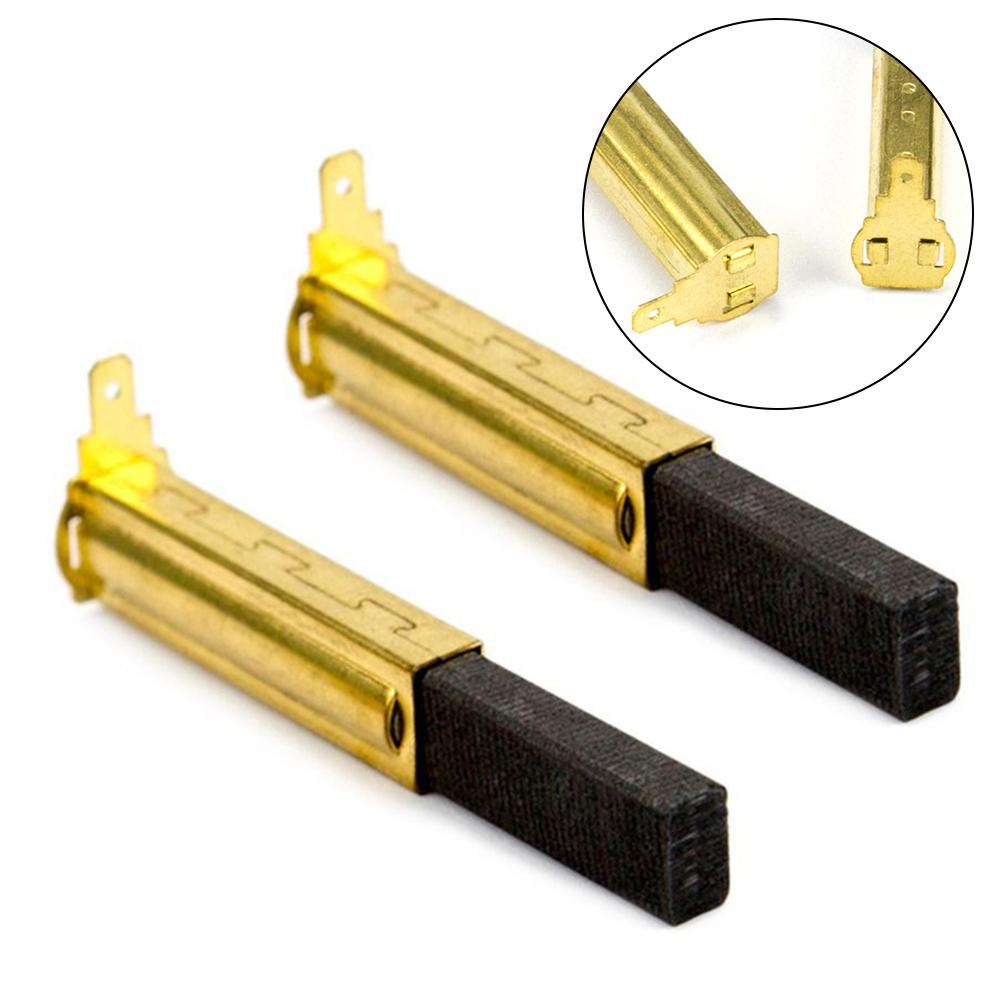 Carbon Brush Set Motor Carbon Brush For Vacuum Maintenance 6.3*11*30MM Replacement Part Convenient Replacement