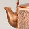 Kaffeekanne aus reinem Kupfer, Retro Kreatives Sechseck Teegeschirr 1000 ml Milch Tee Filter Geflecht Hitze Tragen von Hand Kessel, Handgefertigte Teekanne