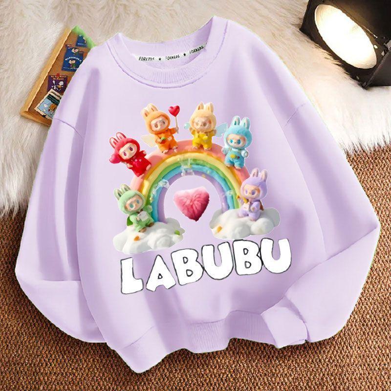 Children's Cute Hoodies, Fashionable Long-sleeved Loose Hoodies for Boys and Girls In Spring and Autumn