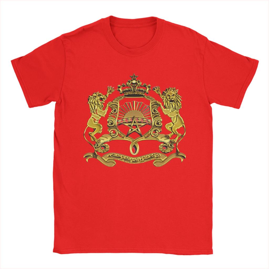 Streetwear TShirt Summer Kingdom Of Morocco  Novelty TShirts  Cotton Tshirt for Men Y2K Casual Print Short Sleeve Tees
