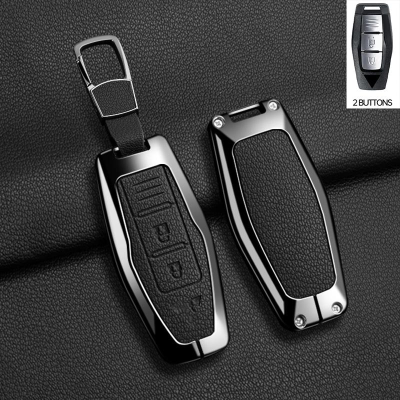 

2 3 4 Buttons Car Smart Key Case Cover Keychain For Mitsubishi Outlander Control Remote Key Holder Accessories