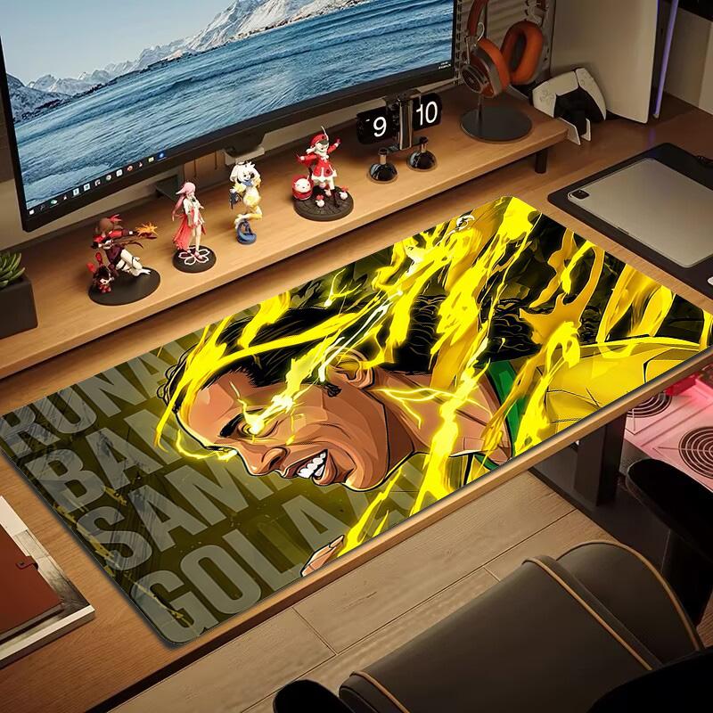 Ronaldinho Druck Kissen Rutschfest Laptop Tablet Großes Mauspadd XXL Matte Mini-PC Spielmatte Mit Verriegeltem Rand