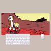 Comic C-Calvin And H-Hobbes Mouse Pad Rubber Thicken Overlock Gaming Table Mat Office Computer Keyboard Pad PC Mousepad
