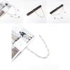 Fashion Double Breasted Design Women Waist Belt And Butterfly Metal Decor Chain For Street Fashion
