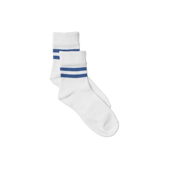 [Wego] Switching Line Crew Socks Socks Gift Present Women s 23-25cm