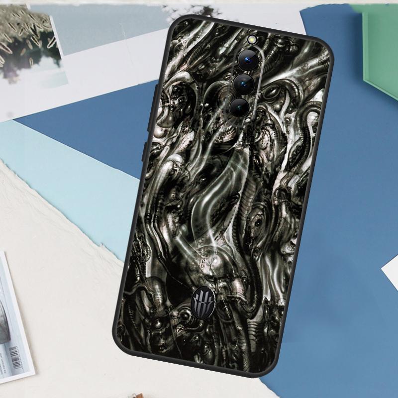 Hr Giger Li II For Nubia Red Magic 10 Pro Plus 6 7 6S 7S Pro 5G 6R Case For RedMagic 8S 9S 9 8 Pro Plus