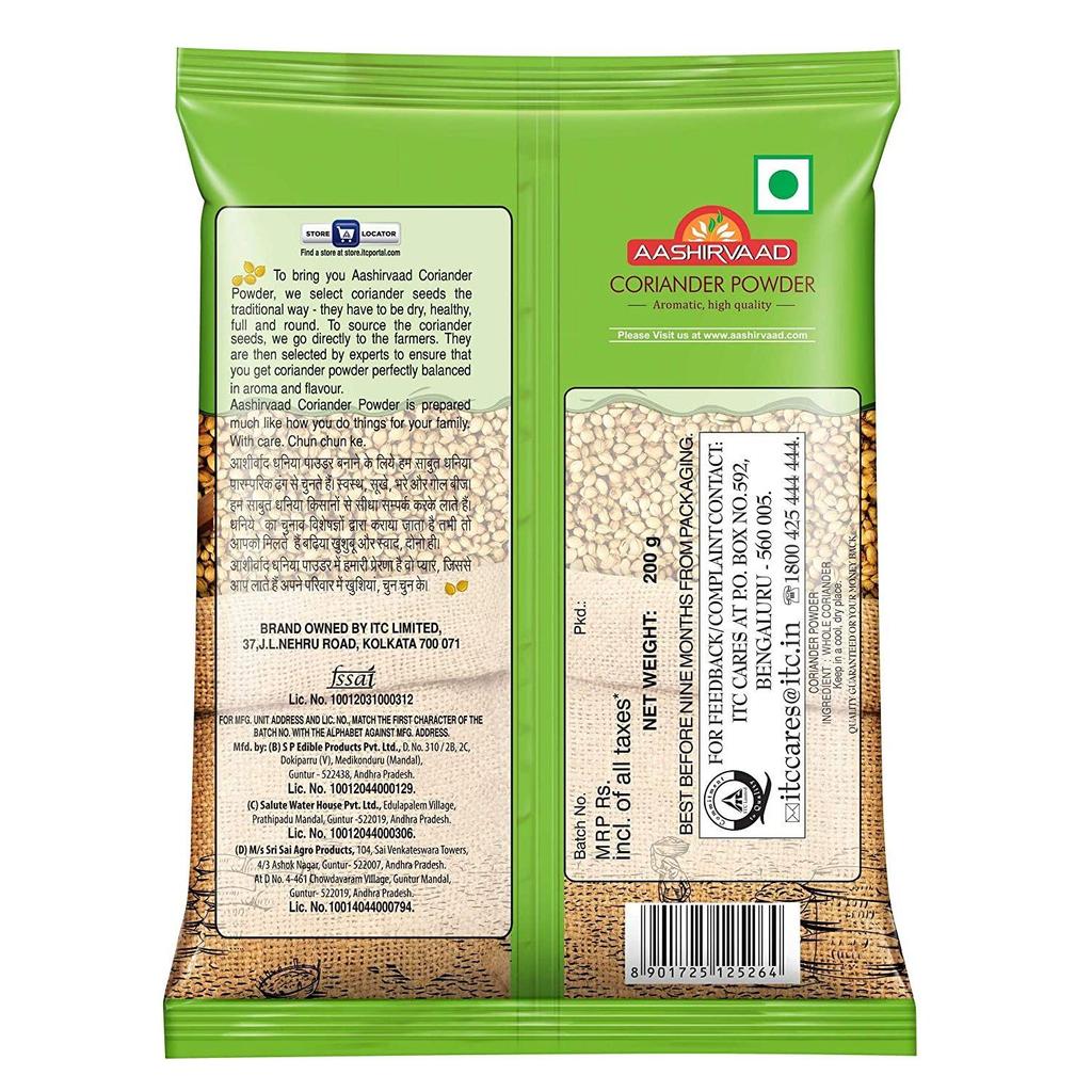 Aashirvaad Powder - Coriander 200g