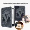 Étui Magnétique Kindle Paperwhite Kobo avec Couverture de Veille Amovible (Acrylique/Silicone, KPW1-6).