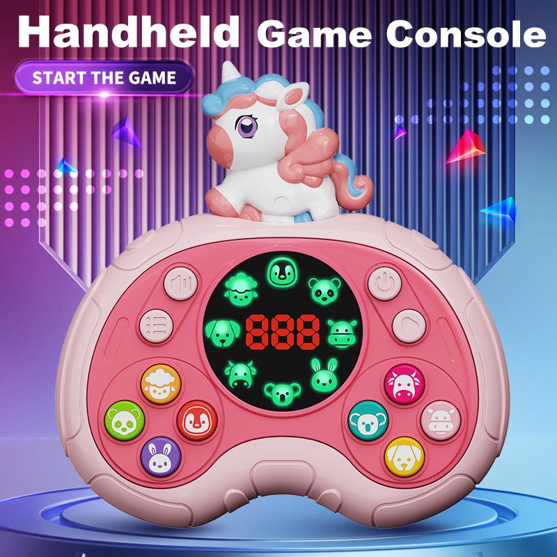 

Музыкальный ритм Милые животные Быстрая игра-толчок Игрушка-фиджет Ручка Быстрые нажатия Игры для детей Взрослая сенсорная игровая консоль