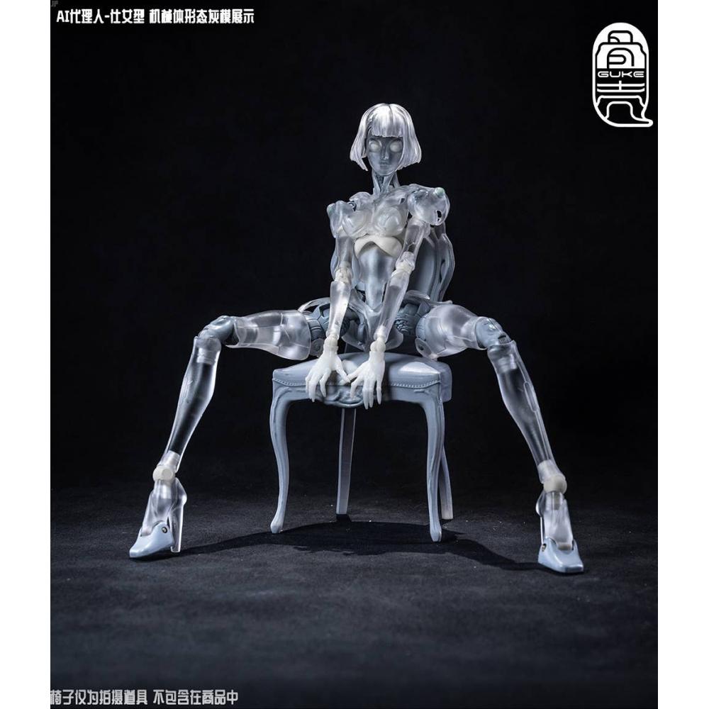 Null 1 12 Ai Agent mAiden Type C1 Transparent Ver. Movable Figure Body