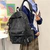Schoolbag Schoolbag Female Junior High School Student Japanese Lightning Embroidered Backpack 1011 New College Student Large Capacity Double Shoulder