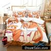 3D Printed Anime Himouto! Umaru-chan Bedding Set Duvet Cover Bedroom Comforter Single Twin King _Size Quilt Cover Home Textiles9