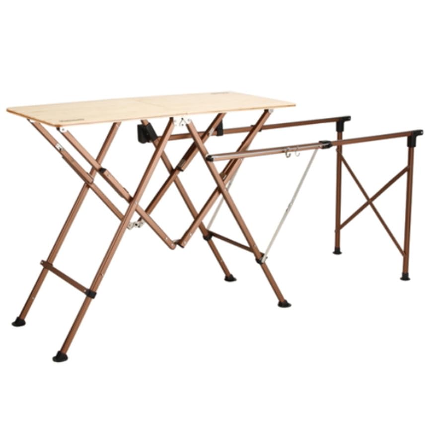 COLEMAN Master Series One-Touch Kitchen Table (2000010520) for Outdoor Camping and Solo Camping