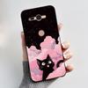 Cute Black Case Phone Case For Sony Xperia XZ2 Compact/SO-05K Protective Shockproof Soft Cover Lovely Fluffy White Bunny
