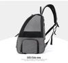Portable Pet Trolley: Foldable, Breathable Cat & Dog Carrier, Double Shoulder Bag, Large Travel Bed