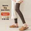 Leg Warmers, Women's Knee-high Socks, Long, Pure Cotton Autumn and Winter Extended Anti-drop Knee Warmers, Winter Style