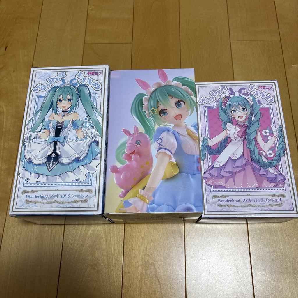 [USED] Hatsune Miku Rody Rapunzel Cinderella Figure