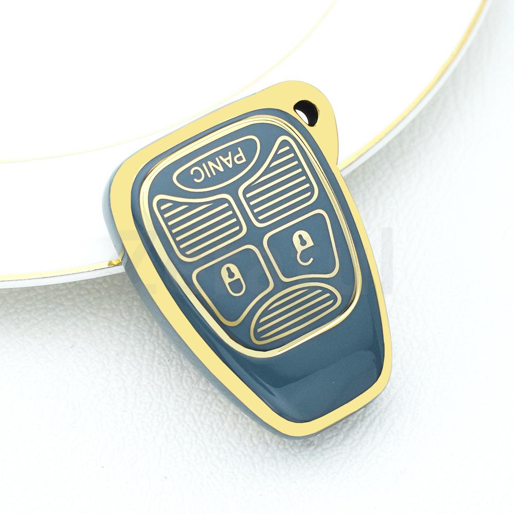 For Jeep Wrangler Compass Patriot Liberty For Chrysler 300 Pt Dodge Jcuv Caliber Nitro Caliber Pacifica Tpu Car Key Case Cover