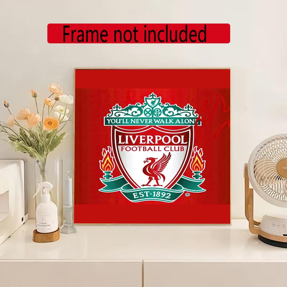 Liverpool 5D Round Diamond Painting Kit Diamond Embroidery Painting Rhinestones Mosaic Frameless Handwork Decoration Arts