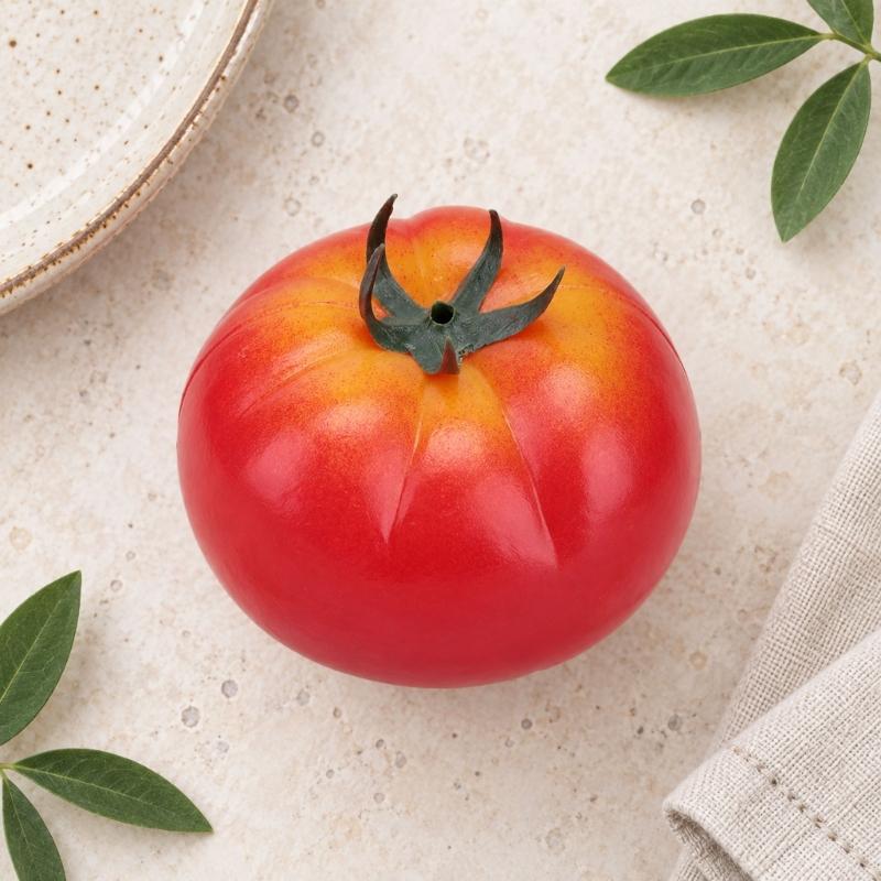 Artificial Tomato Decoration Simulation Vegetable Model for Fall Harvest Basket Display, Window Styling, and Photography Arrangements