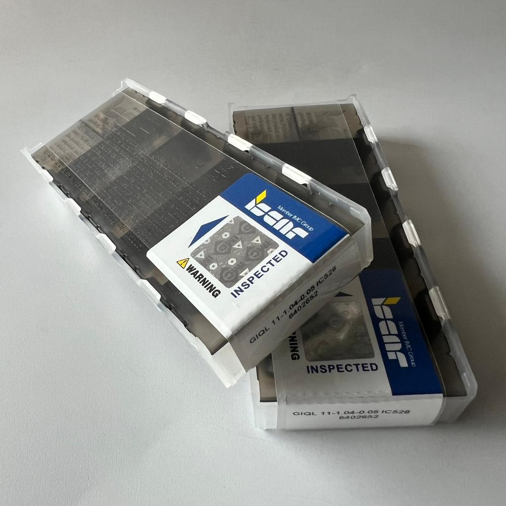 ISCAR / GIQL11-1.04-0.05 IC528 / Industrial indexable carbide inserts 10 Pcs