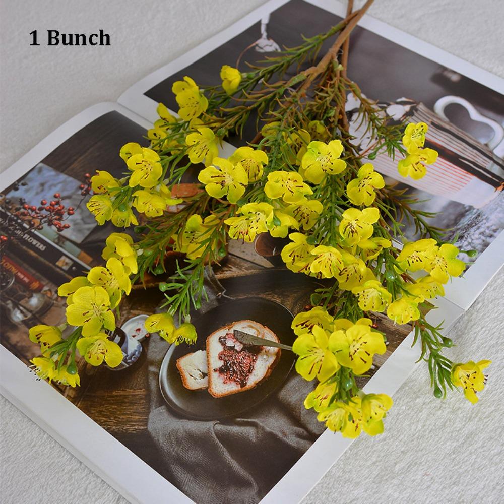 66cm Artificial Flower Silk Fabric Home Office Vase Decoration  Valentine's Wedding Bride