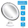 Flexible 10x Magnifying Mirror LED LightingTouch Screen Portable Dressing Table Makeup USe AAA Dry Battery