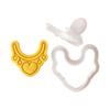 Valentine's Day Cookie Cutters Cartoon Pressable Biscuit Mold Holiday Biscuit Fondant Cookie Stamps Party Supplies