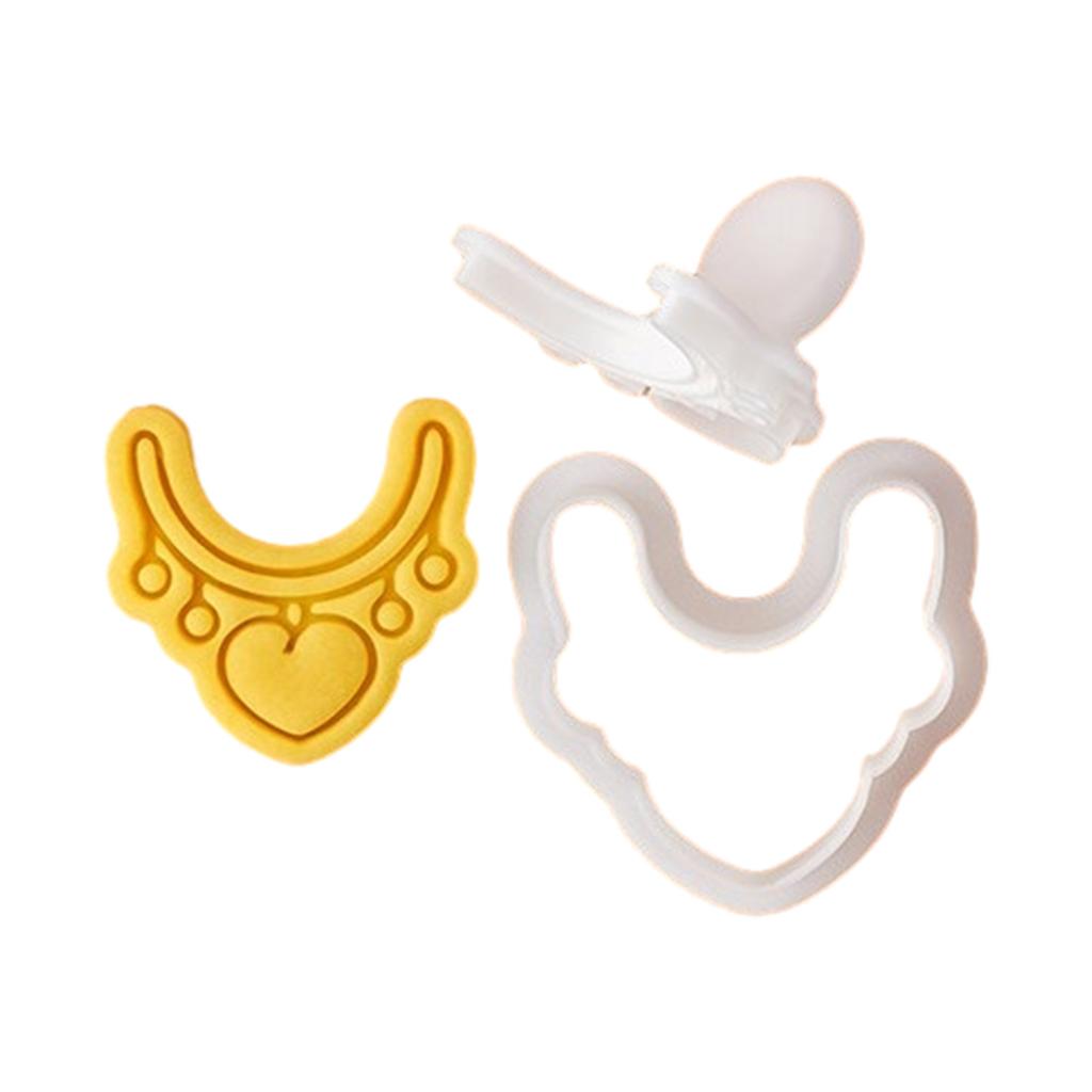 Valentine's Day Cookie Cutters Cartoon Pressable Biscuit Mold Holiday Biscuit Fondant Cookie Stamps Party Supplies