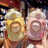 Cute Large-Capacity Thermos Cup 316 for Children with Straw, High-Appearance Portable Insulated Water Bottle for Girls