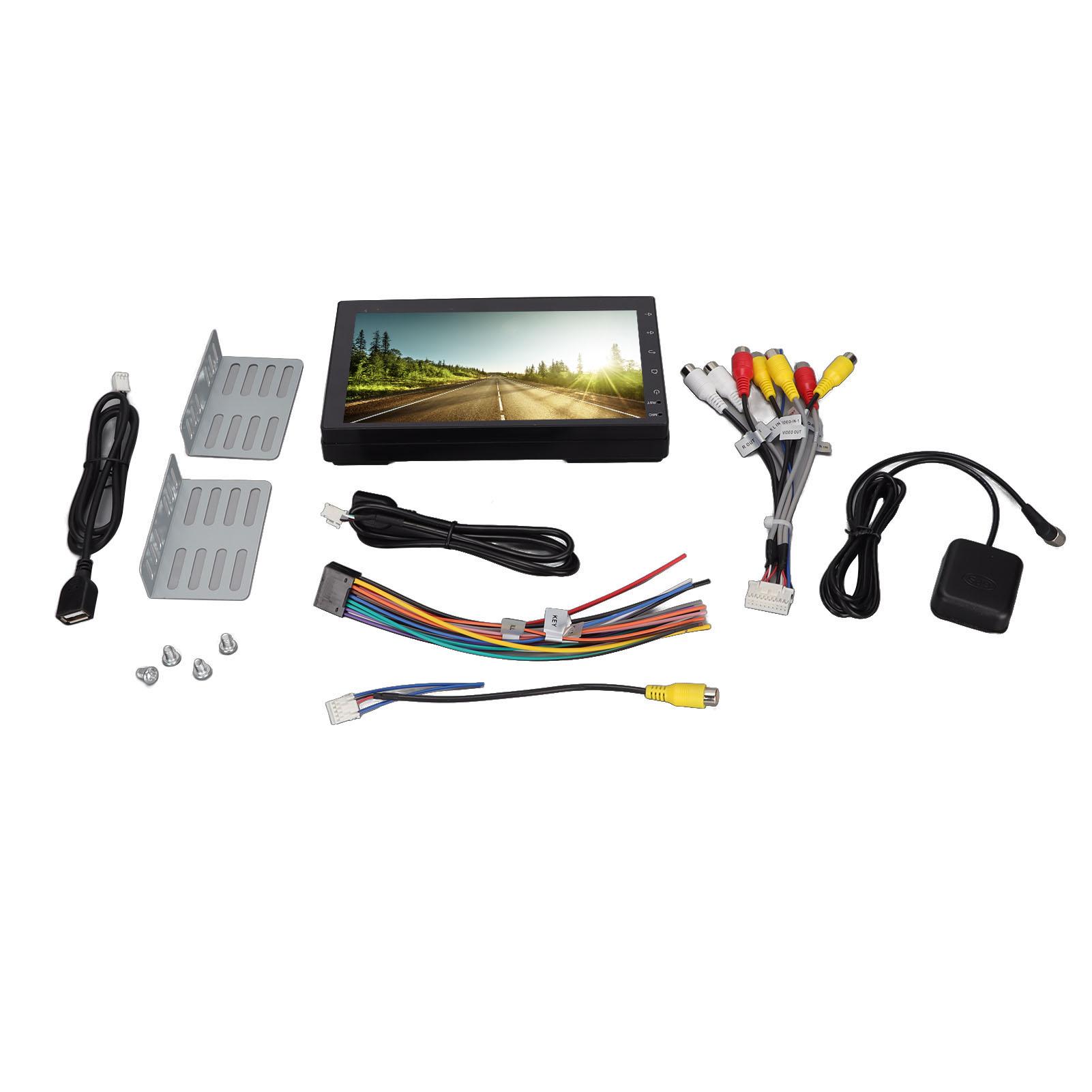 

7-дюймовый сенсорный экран автомобильный стерео радиоприемник Bluetooth GPS навигация мультимедийный плеер для Android