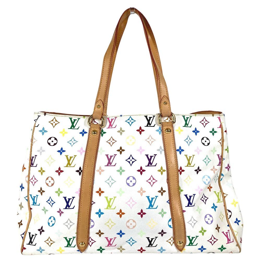 Louis Vuitton M40100 MonogramMulticolore Aurelia GM Shoulder Tote Bag with Pouch