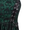 Women's Plus Size Halloween Lace Mesh Patchwork Sleeveless Camisole  Dress