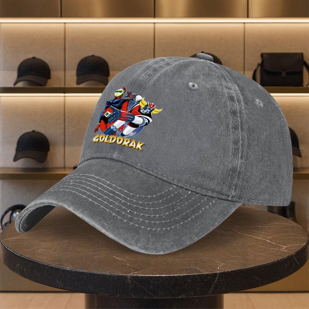 pc Goldrake And Mech Beast AnimeInspired Unisex Baseball Cap Iconic Video Game Logo Lightweight Adjustable Snapback for Gol