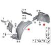 BMW X5/X6 E70/E71 Front/Rear Wheel Fender, Tire Liner, Mudguard