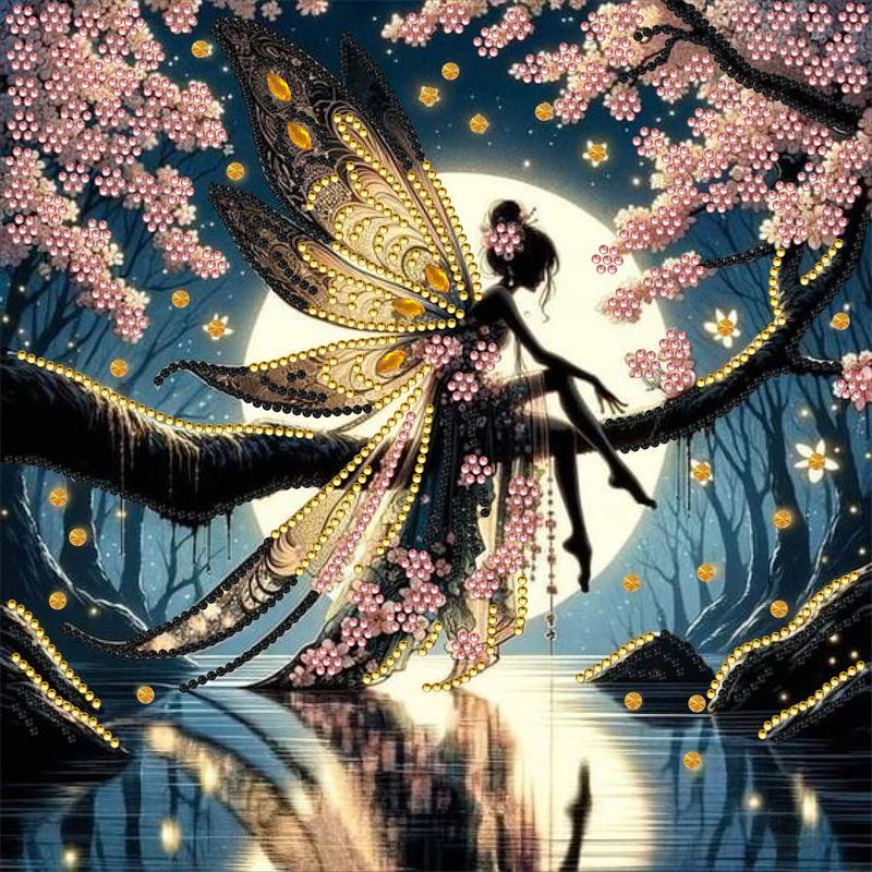 5D Tribal Beauty DIY Diamond Painting Kit – Rhinestone Sticker Decorative Art, Handmade Craft
