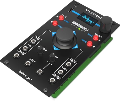 Behringer Vector Oscillator Module Eurorack Compatible Morphing Joystick VICTOR USB Type-C Port
