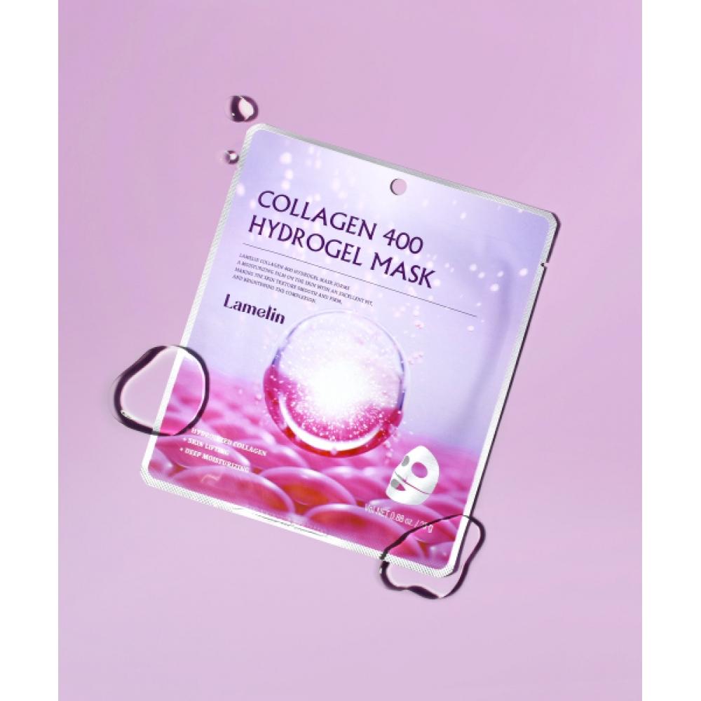 Lamelin Kollagen 400 Hydrogel Masken-Packung 10 Blatt 25g