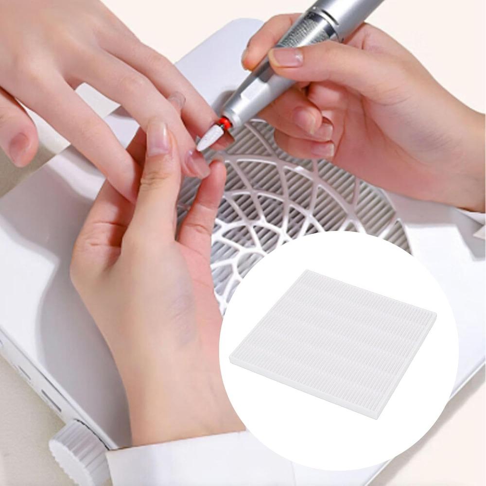 Reusable Nail Suction Machine Filter Dust Collection Filter  Professional Salon Use