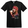 Axl Rose Hard Rock Sänger Porträt T-Shirt Vintage Konzertstil T-Shirt