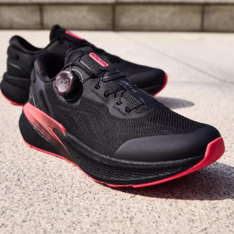 Anta Burn Max Fashion Versatile Trendy Non-Slip Wear-Resistant Support Low-Top Training Shoes Men Training Shoes Black 112447799-3