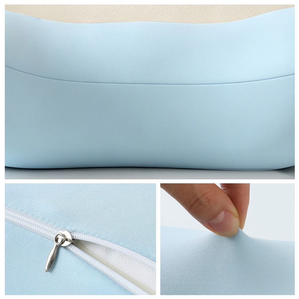 Ergonomic Shape Neck Pillow Memory Foam Memory Foam Pillow Sleep Aid Cervical Pillow  Back Sleepers