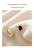 2025 Autumn/Winter Merino Wool Slanted Hem Cape with Gold Buckle