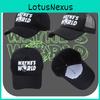 Lan Yin Vendita all'ingrosso Cappellino a lingua d'anatra Wayne's World Cappello da sole Cappello Hip-hop Cappellino da baseball unisex Cappellino con logo stampato