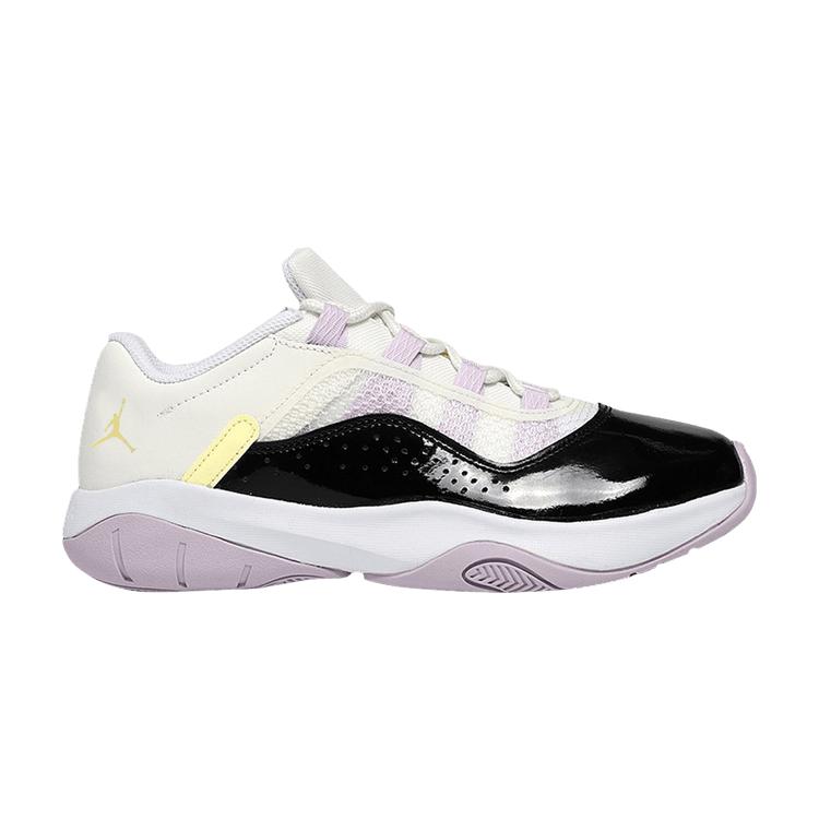 Air Jordan 11 CMFT Low GS Sail Doll Kids Sneakers White Black Citron-Tint DV3477-100