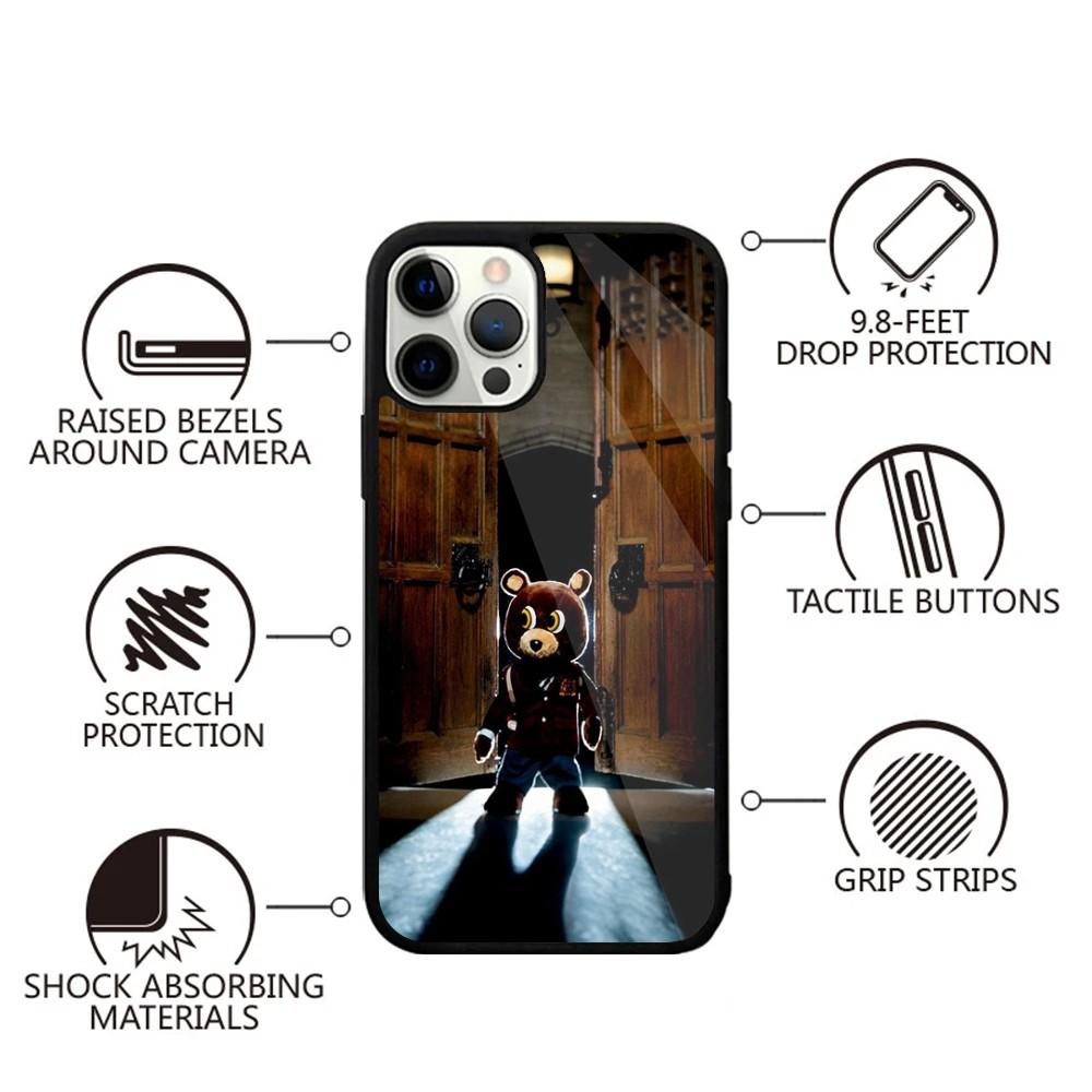 K-Kanye West Ye Rapper Phone Case For iPhone 15,14,13,12,11,Plus,Pro,Max Mini Magsafe Magnetic Wireless Charging iPhone13mini