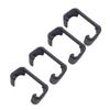 4Pcs Car Seat Slide Block Caps Universal Fit Strong Plastic Rail Clip Replacements Vehicle Spare Part for Sharan