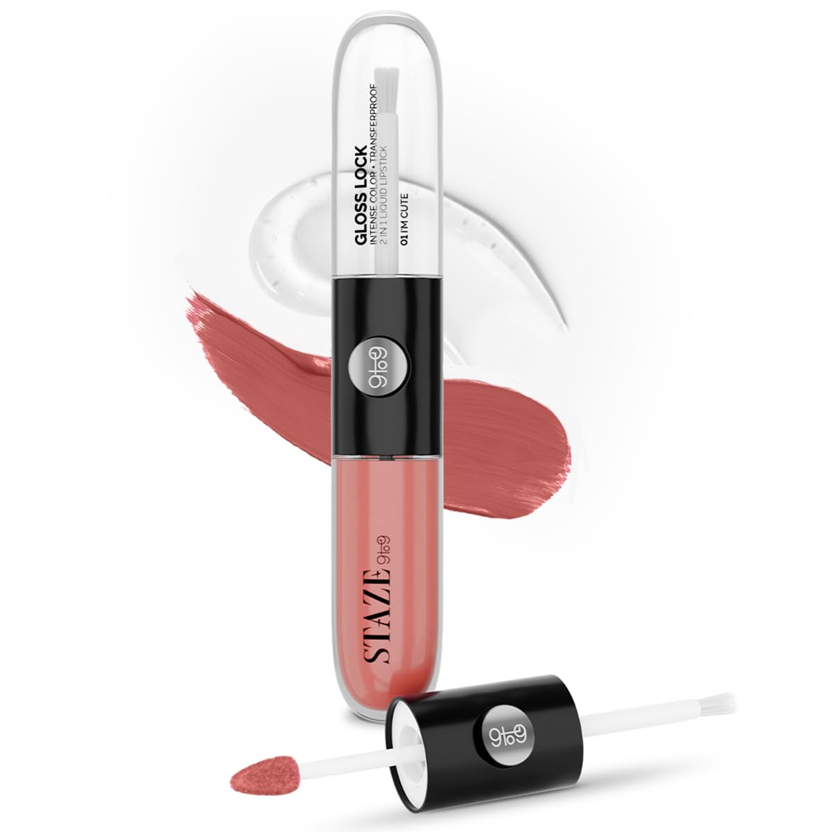 Staze 9to9 Gloss Lock 2-In-1 Liquid