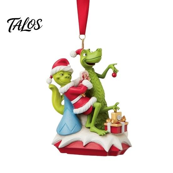 Christmas Tree Hanging Ornaments Green Elf Ornament, Flat Acrylic Pendant Decorations for Car Rearview Mirror Backpack, Festive Holiday Unique